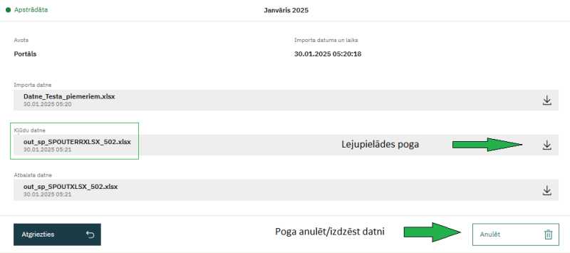 Datu anulēšana