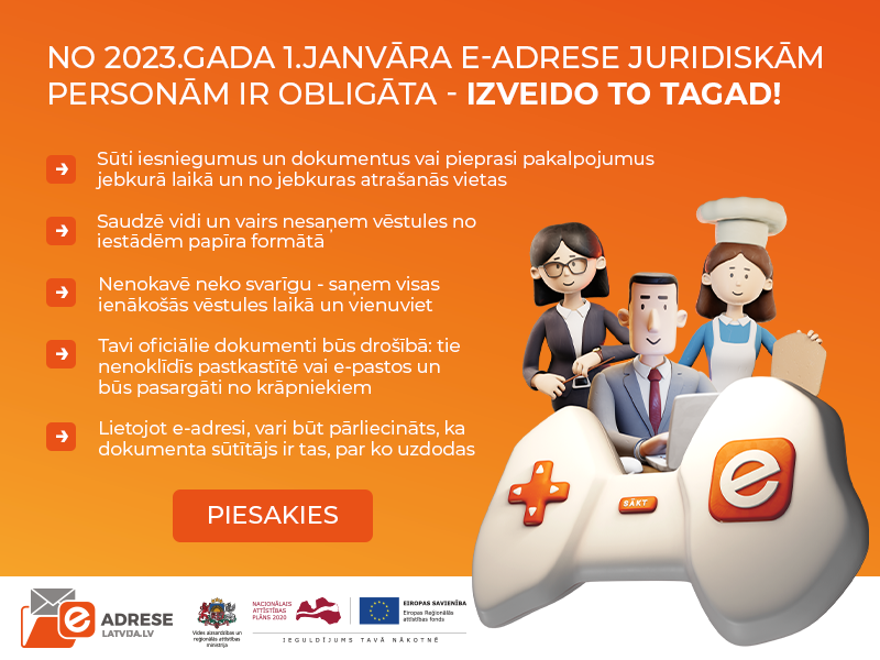 e-adrese juridiskām personām