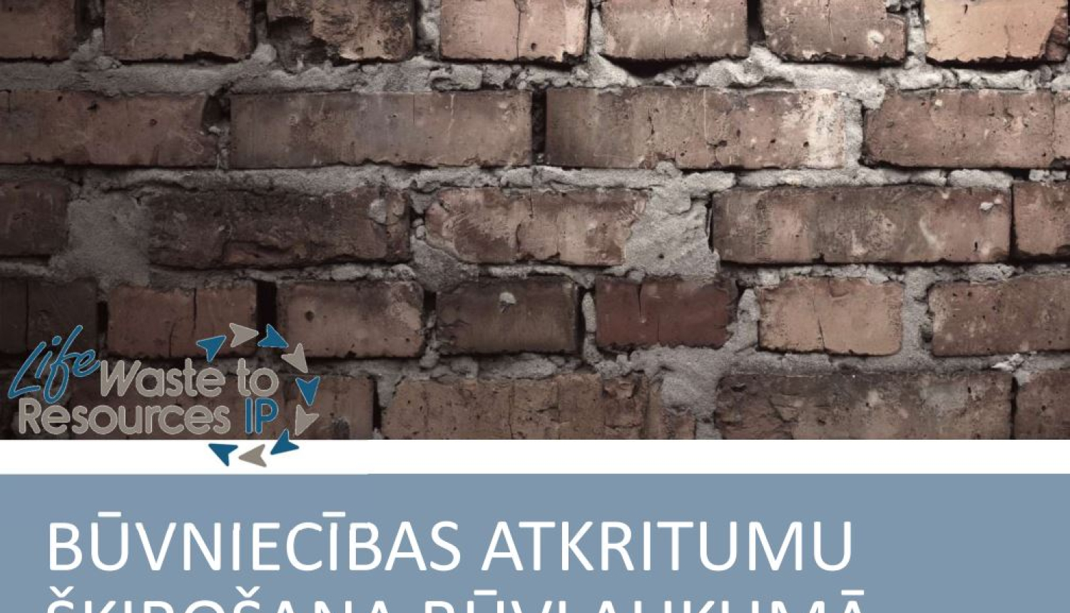 Veca ķieģeļu siena un uz tās vadlīniju nosaukums