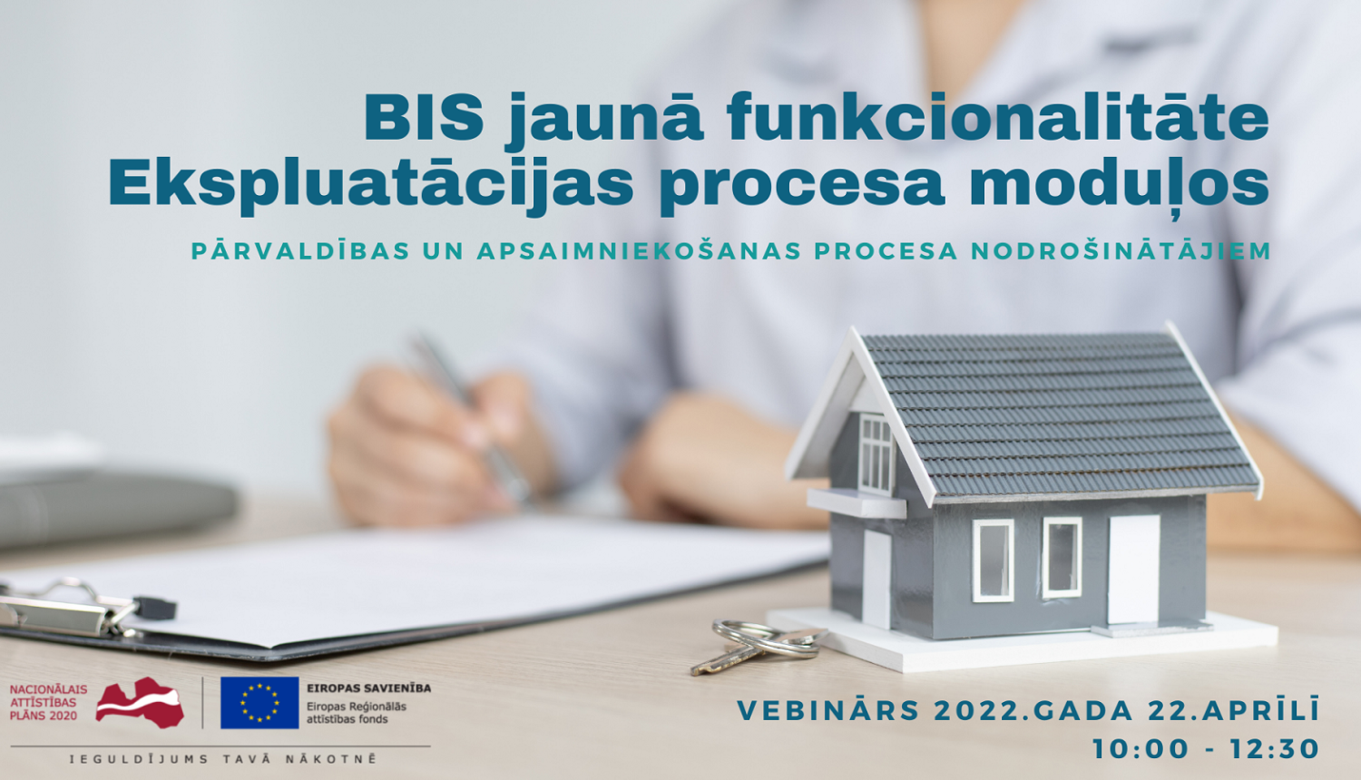 Ekspluatācijas procesa vebinārs pārvaldniekiem