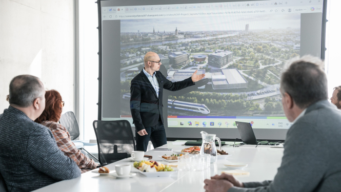 Tikšanās Latvijas Universitātē 