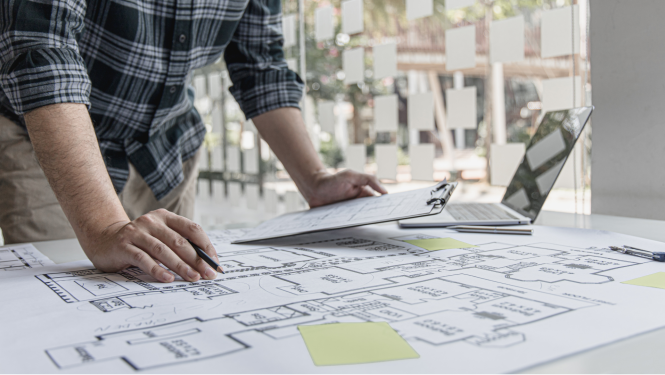 buvnieciba, planosana