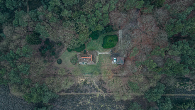 Skats uz īpašumu no satelīta