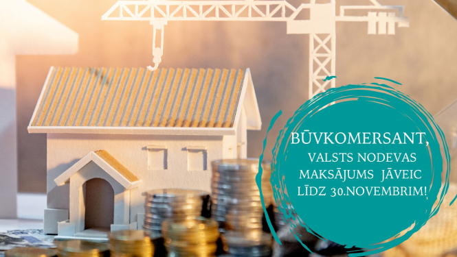 Mājas celtniecība un nauda ar atgādinājumu par maksājuma termiņa tuvošanos