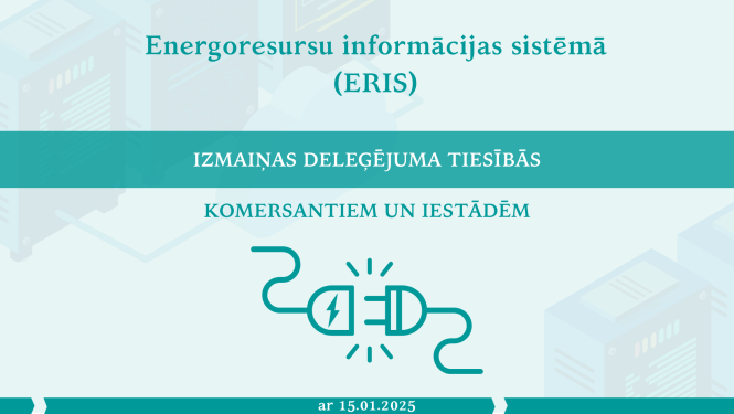 IZMAIŅAS deleģējuma tiesībās