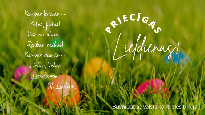 Lieldienu apsveikums