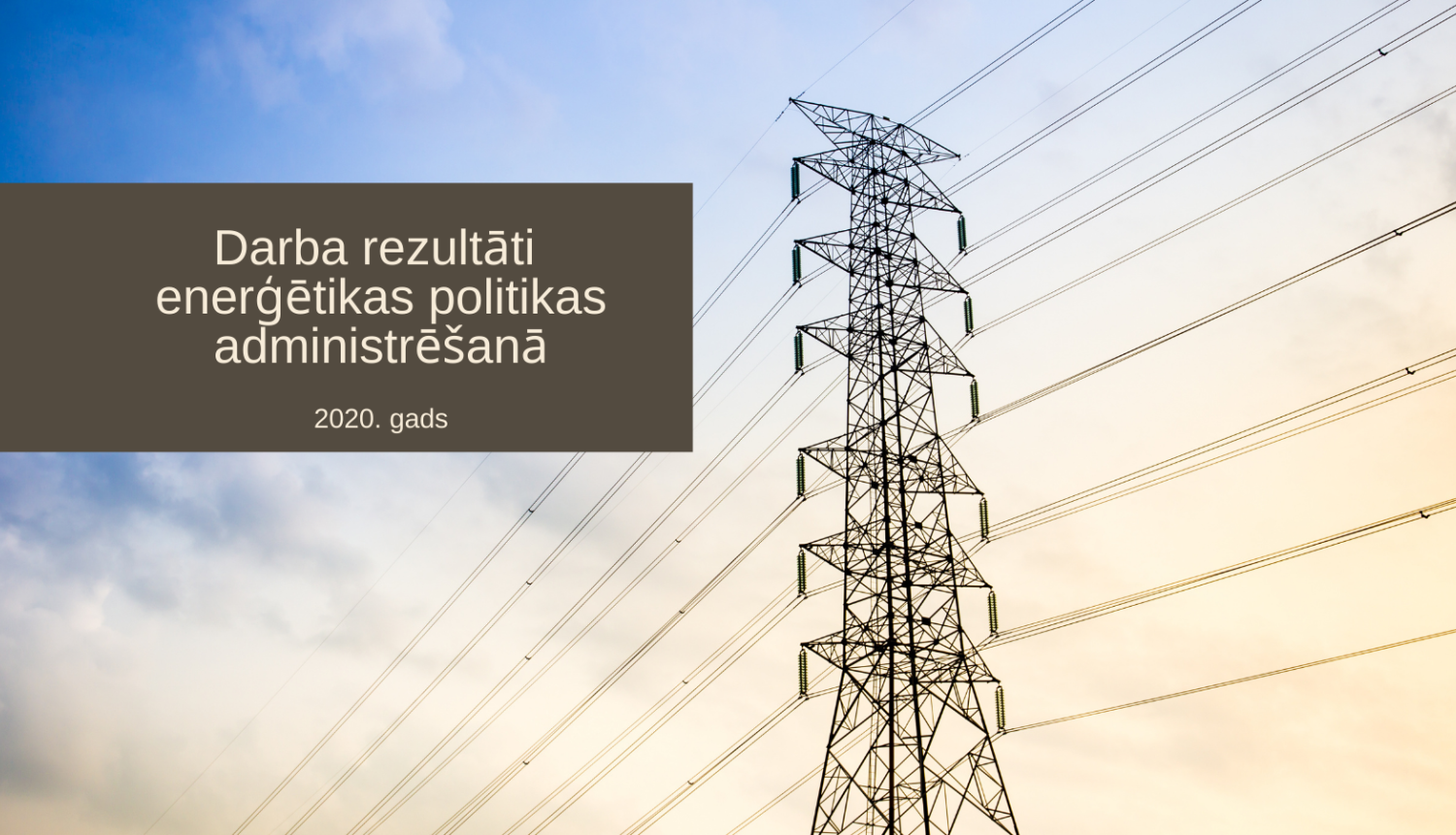 Elektropārvades līnija