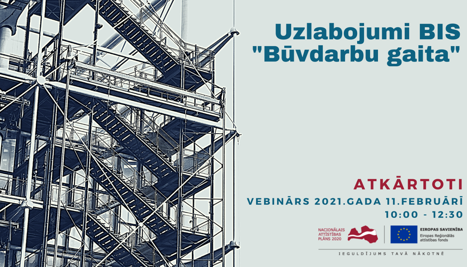 uzlabojumi BIS "Būvdarbu gaita"