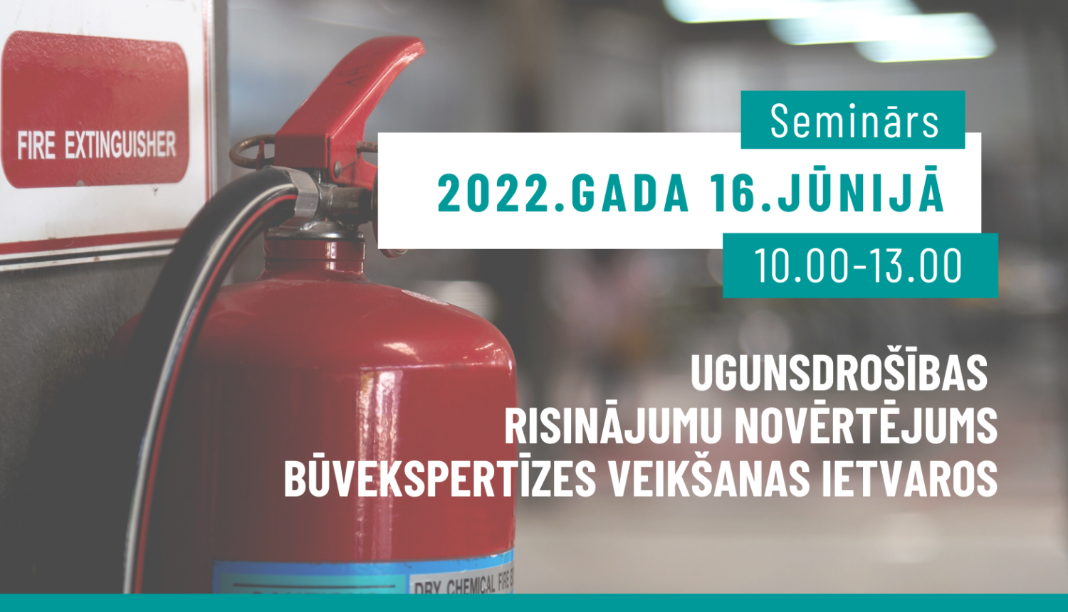 BSN semināra par ugunsdrošības prasībām vizuālais materiāls