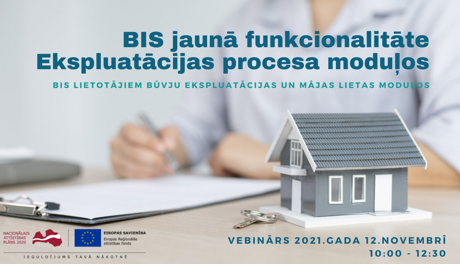 Attēls ar vebināra nosaukumu