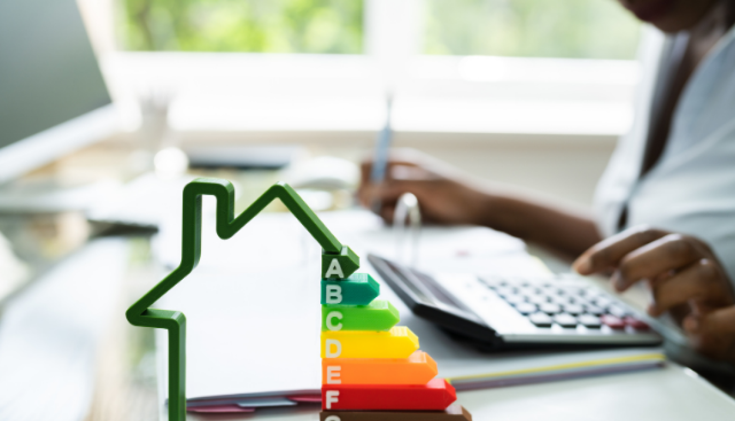 Ilustratīvs attēls ar energoefektivitātes līmeņiem