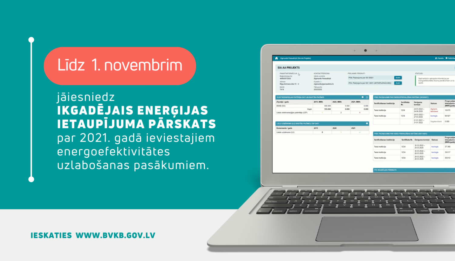 ERIS jāiesniedz pārskats vizuālā informācija