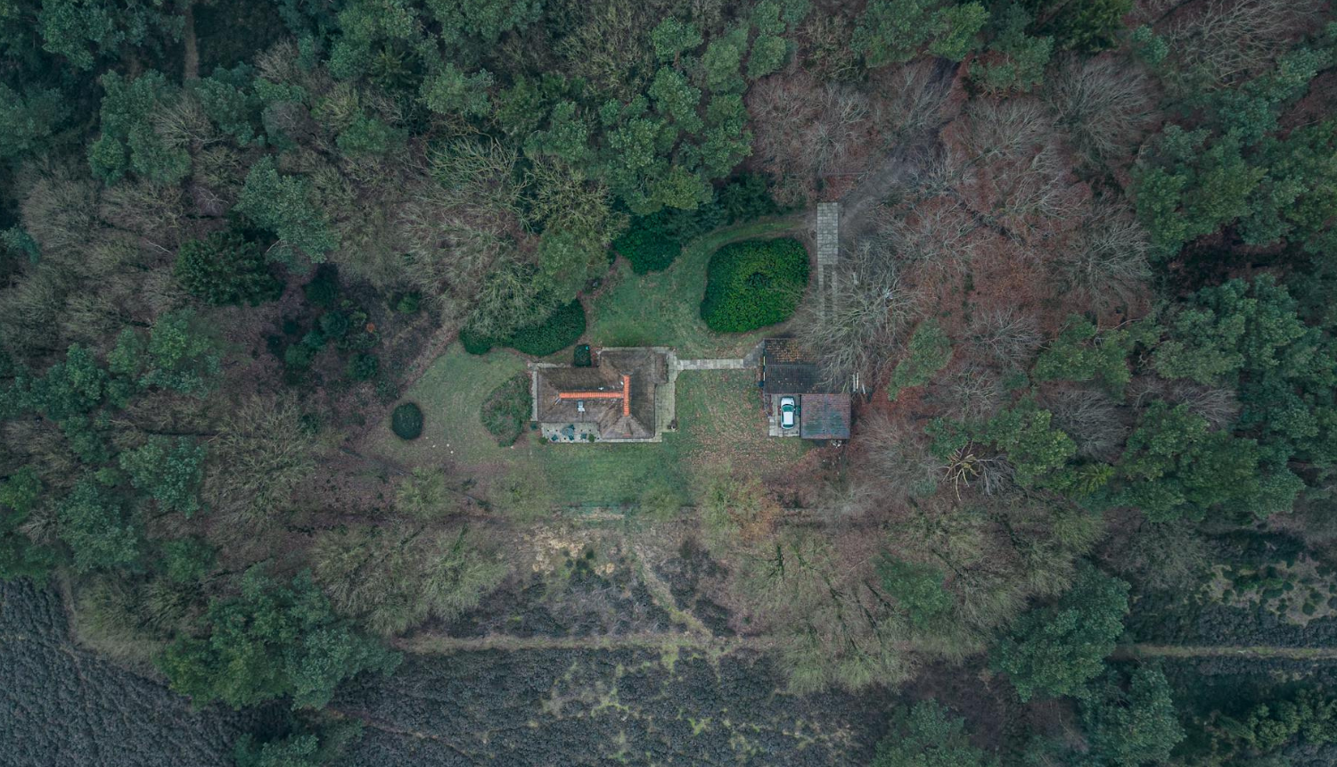 Skats uz īpašumu no satelīta