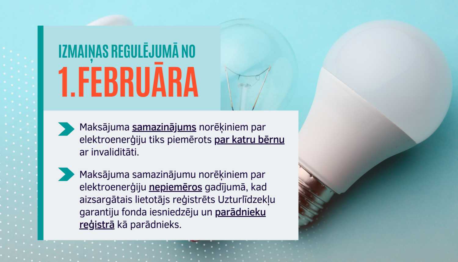 Izmaiņas regulējumā par aizsargātajiem lietotājiem