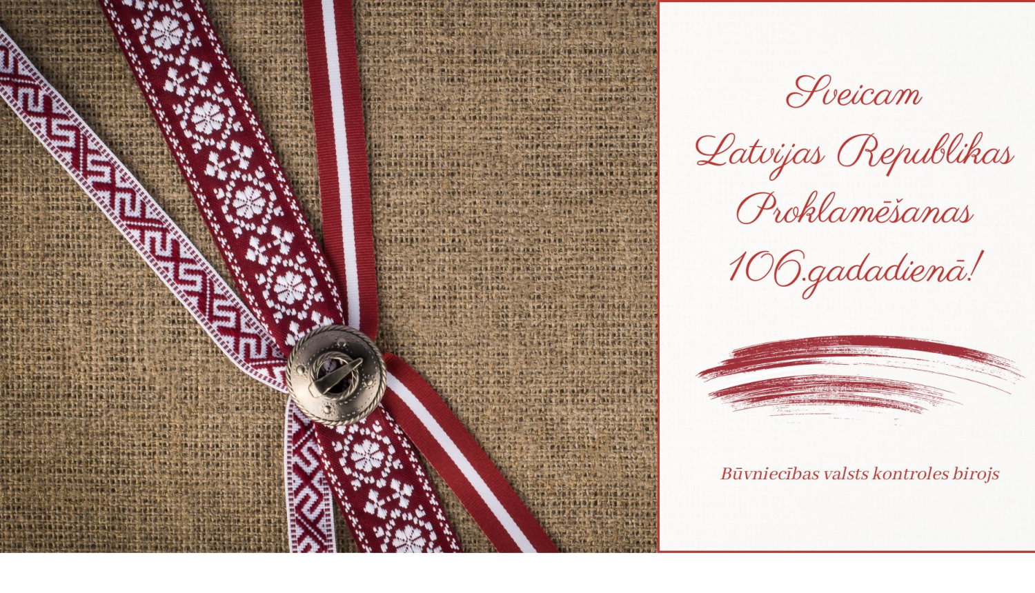 Sveiciens 18. novembrī