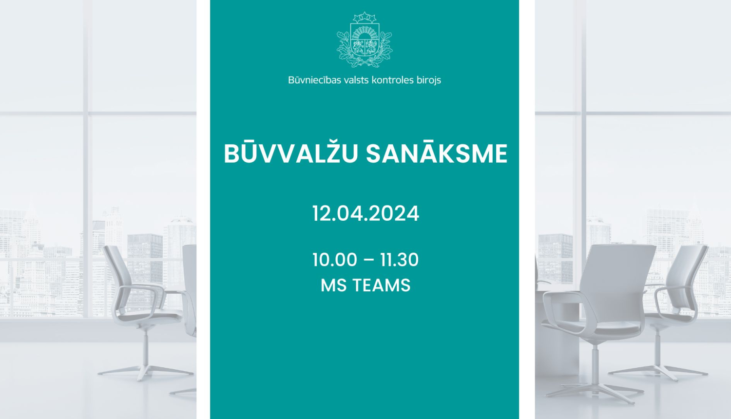 Attēls ar pasākuma nosaukumu un laiku