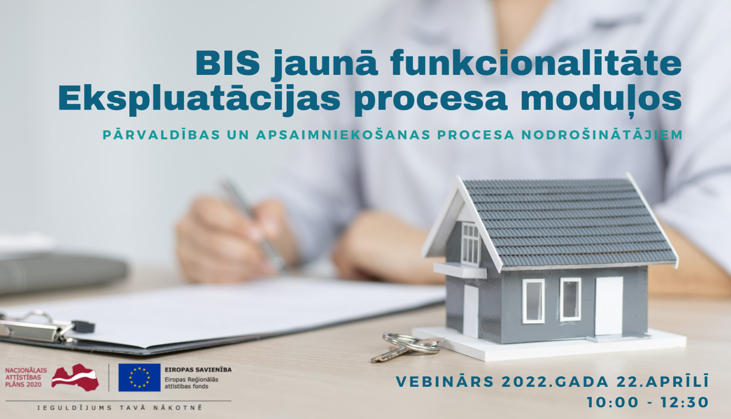 Ekspluatācijas procesa vebinārs pārvaldniekiem
